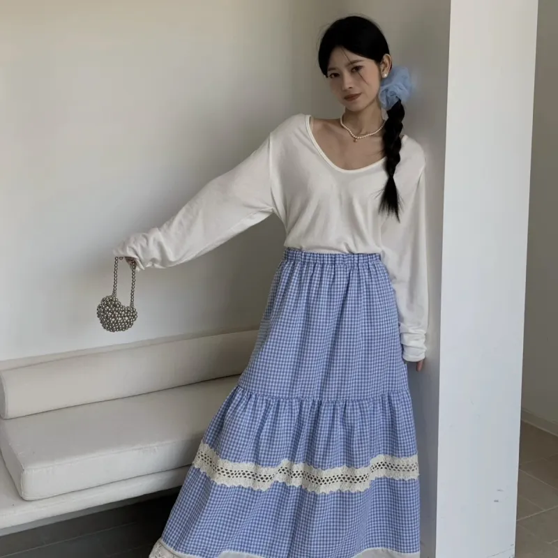 AURORA MUSE Casual Long Skirt Women's-3