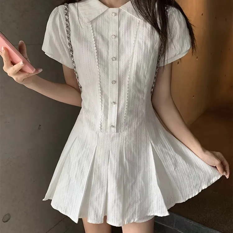 AURORA MUSE Short Sleeved Dress Women's-7