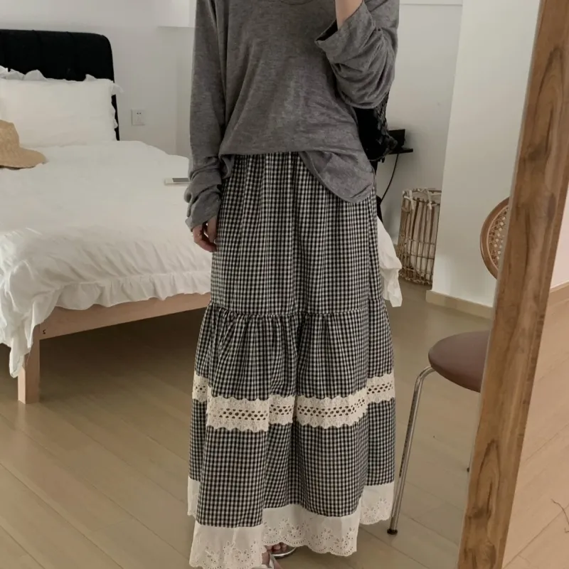 AURORA MUSE Casual Long Skirt Women's-6