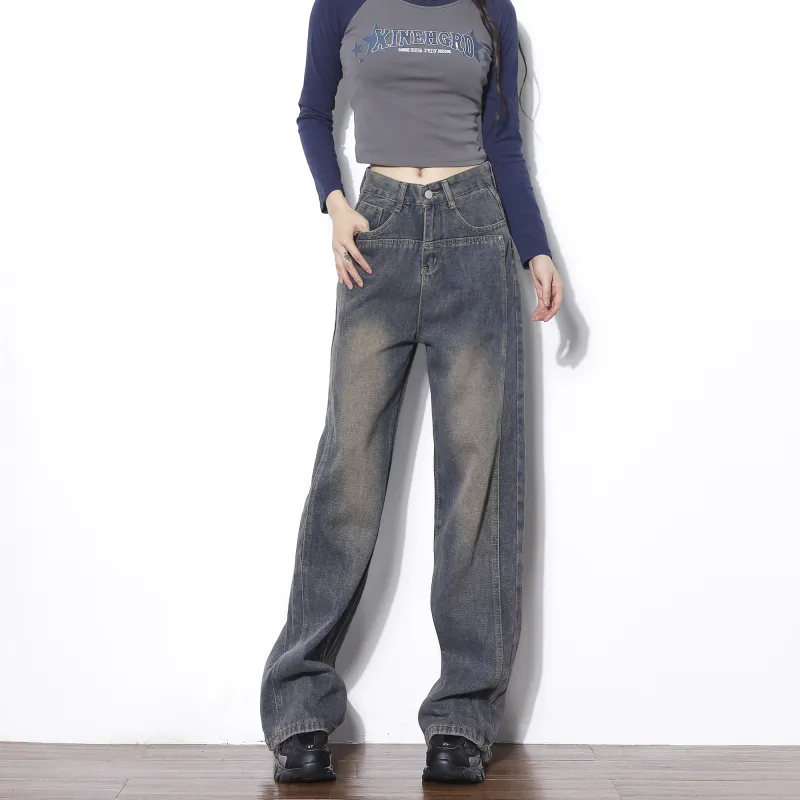AURORA MUSE Jeans Women's Concrete Gray-2