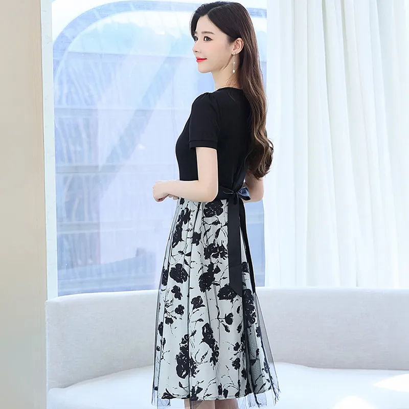 Pa33word Short Sleeved Dress Women's-19
