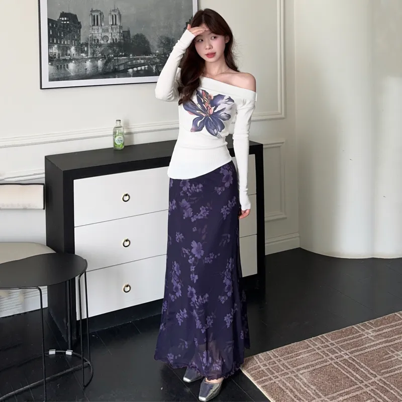 AURORA MUSE Two Piece Skirt Sets Women's-3