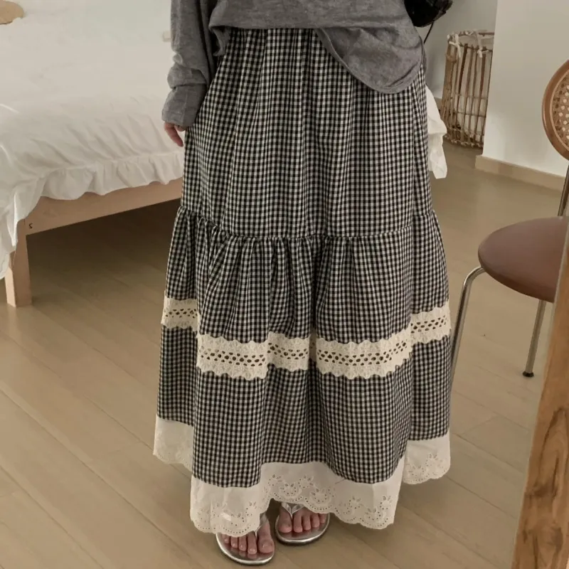 AURORA MUSE Casual Long Skirt Women's-7