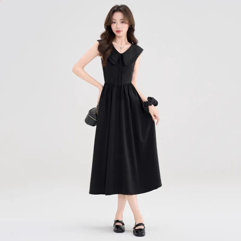 AURORA MUSE Sleeveless Dress Women's Black-4