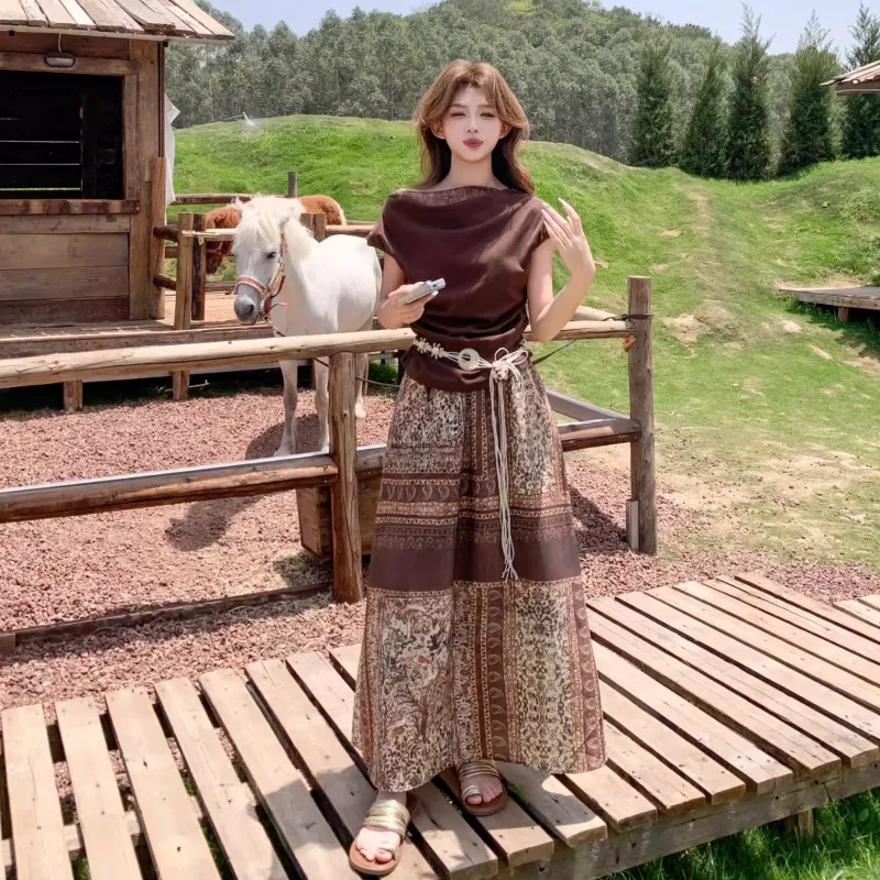 AURORA MUSE Two Piece Skirt Sets Women's-5
