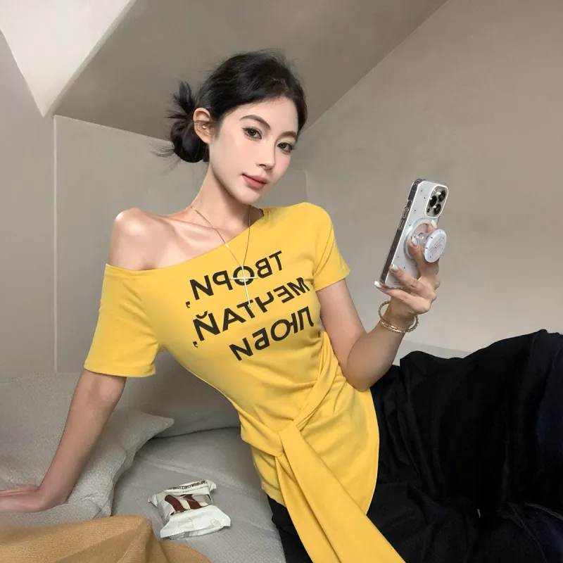 AURORA MUSE T Shirt Women's Yellow-3
