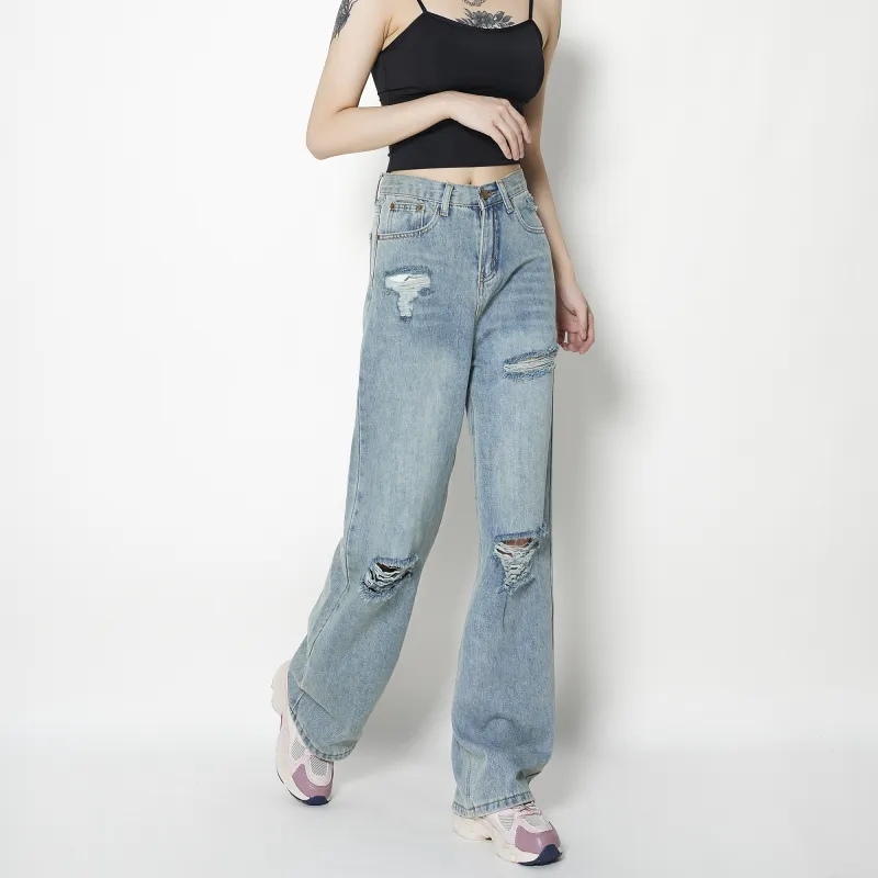 AURORA MUSE Jeans Women's Blue-3