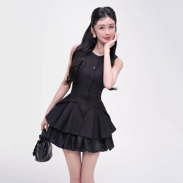 AURORA MUSE Skirt Set Women's Black-2