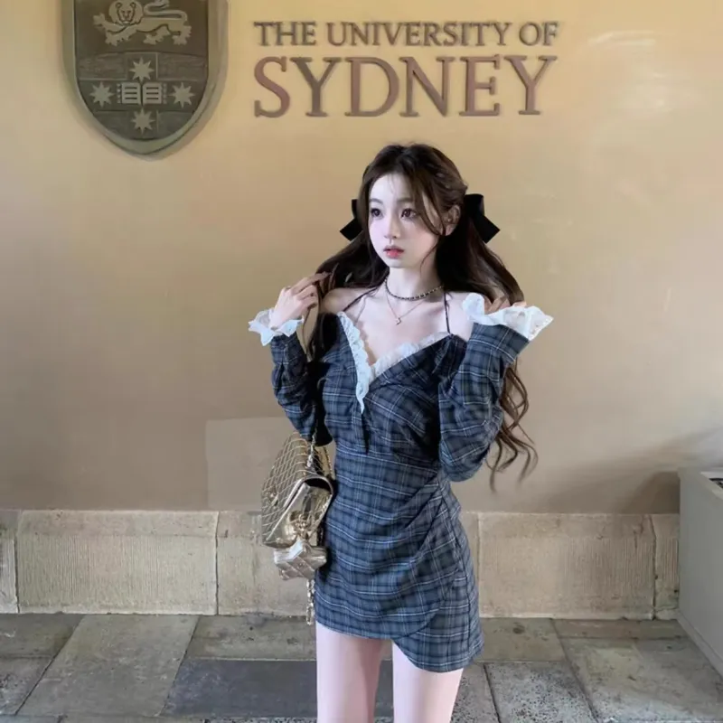 PAZZO Long-Sleeved Dresses Women's-13