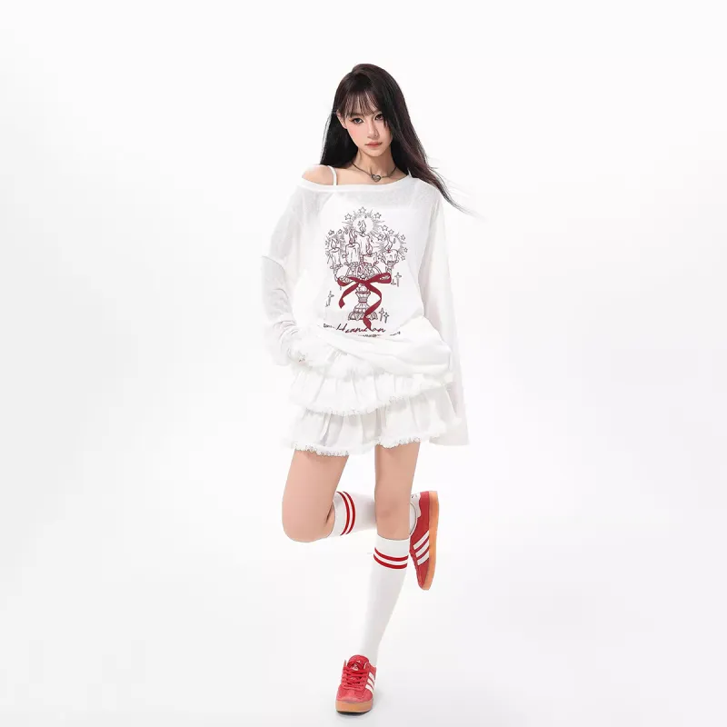 AURORA MUSE T Shirt Women's White-4