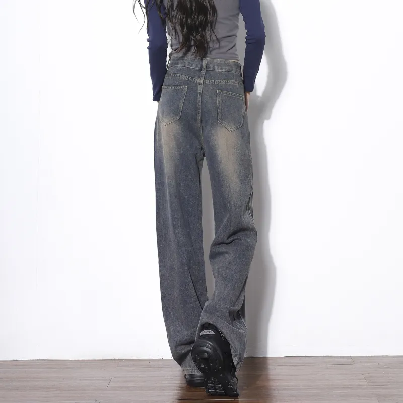 AURORA MUSE Jeans Women's Concrete Gray-5