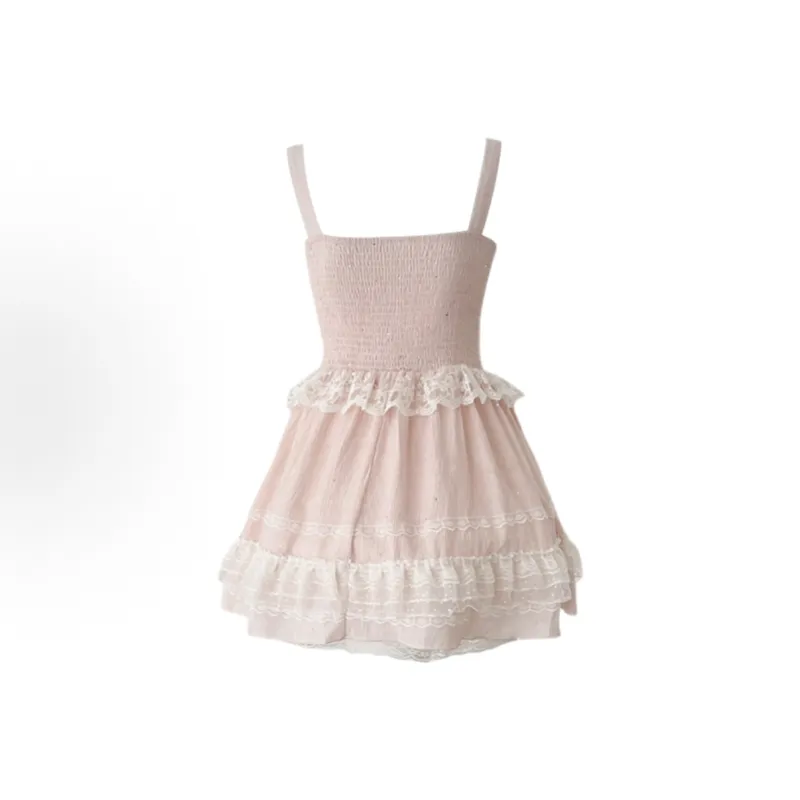 AURORA MUSE Slip Dress Women's Pink-1