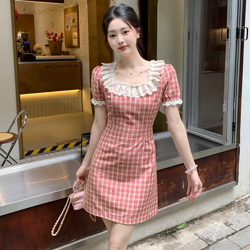 AURORA MUSE Short Sleeved Dress Women's-4