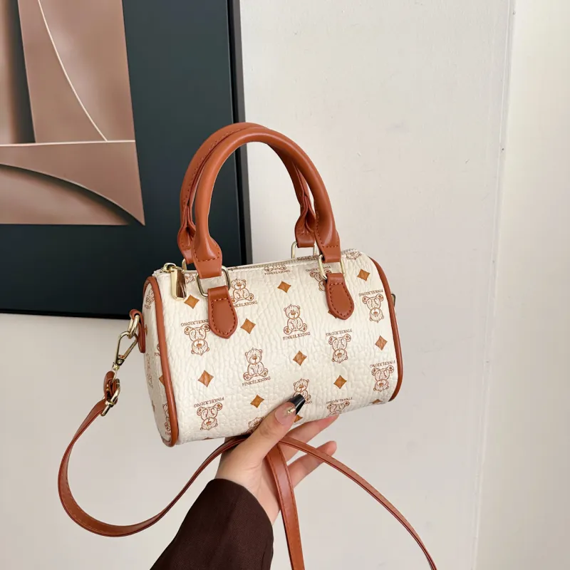 ZOGA PU Shoulder Bag, Crossbody Bag, Handbag Women's White/Black/Pink/Brown-8