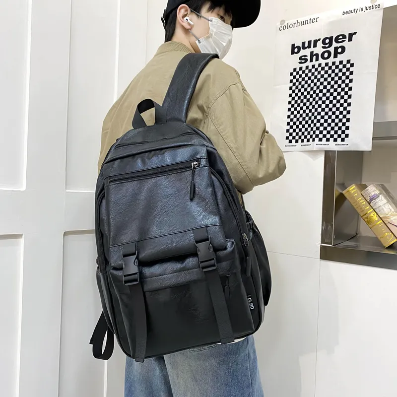 ZOGA PU Backpack Regular Unisex Multicolor-3