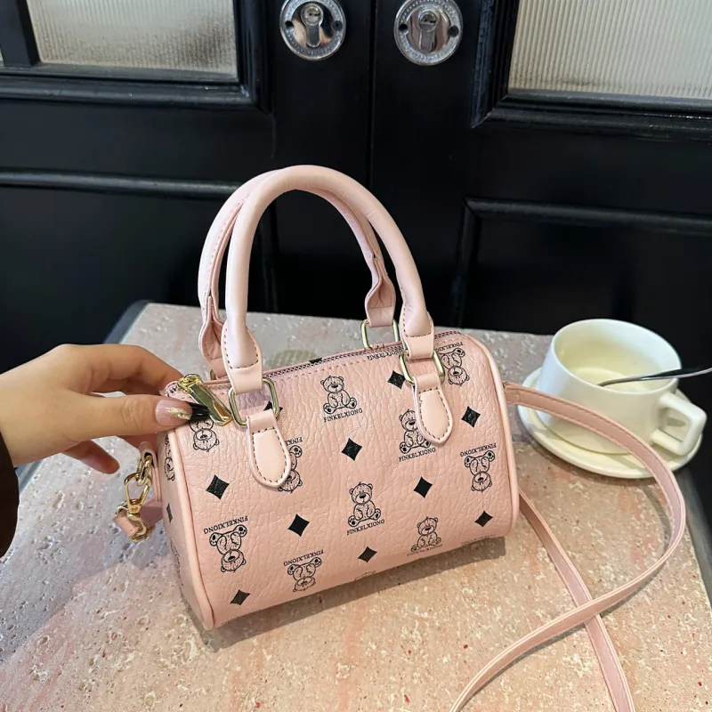 ZOGA PU Shoulder Bag, Crossbody Bag, Handbag Women's White/Black/Pink/Brown-10