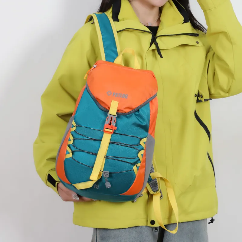 ZOGA Nylon Backpack Unisex Multicolor-3
