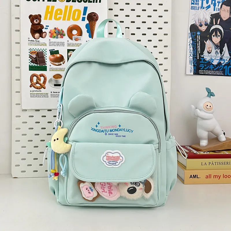 ZOGA Nylon Backpack Unisex Multicolor-7