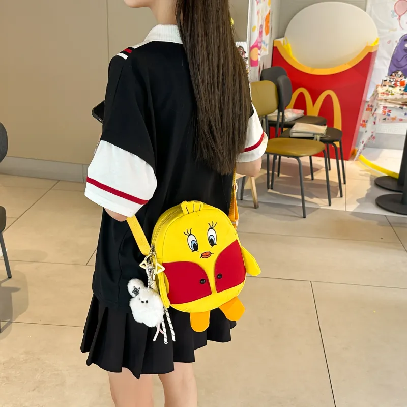 ZOGA Oxford Backpack Unisex White/Yellow/Black-9