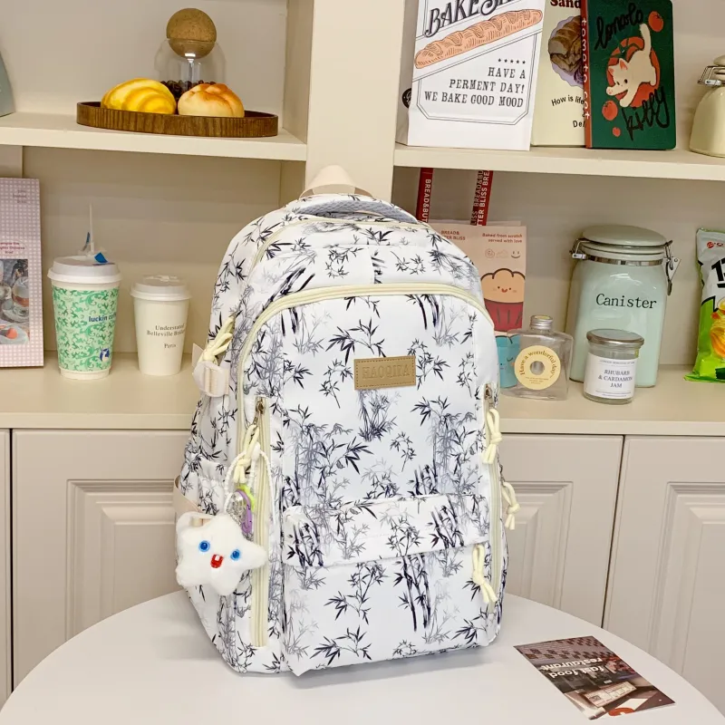 ZOGA Nylon Fabric Backpack Women's Multicolor-5