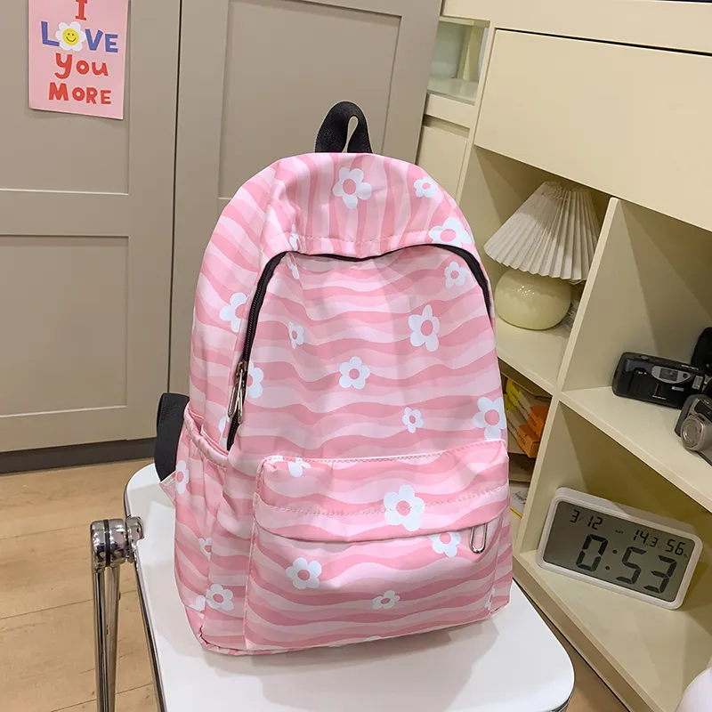 ZOGA Nylon Backpack Regular Unisex Multicolor-4