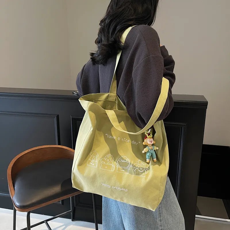 ZOGA Canvas Bag, Shoulder Bag Women's Multicolor-13