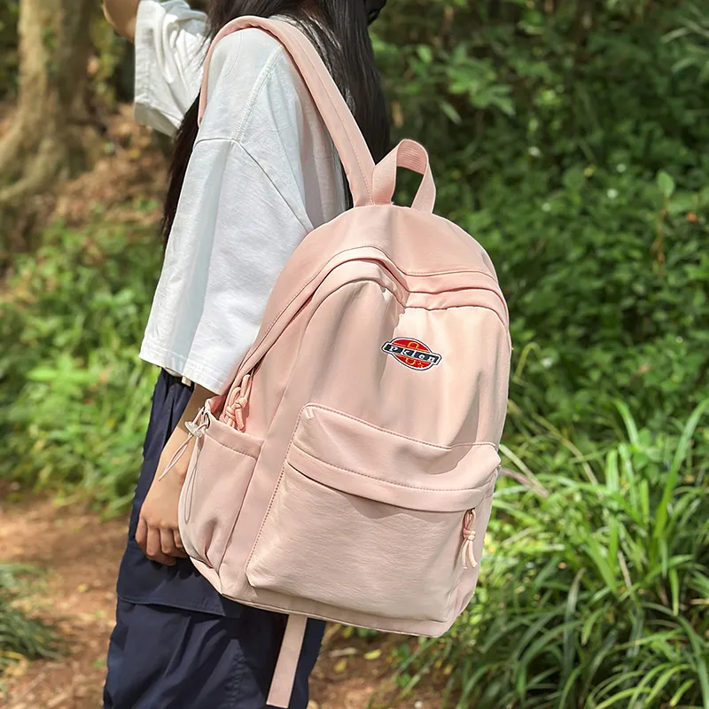 ZOGA Nylon Backpack Unisex Black/Pink/Purple/Blue/Yellow/Green-5
