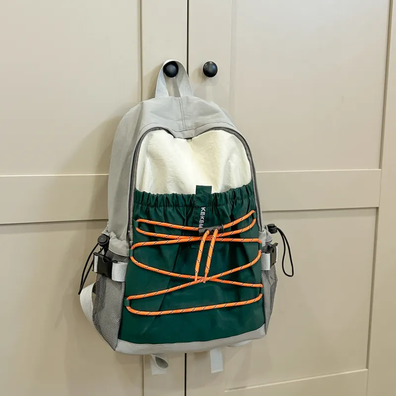ZOGA Nylon Backpack Unisex Multicolor-2