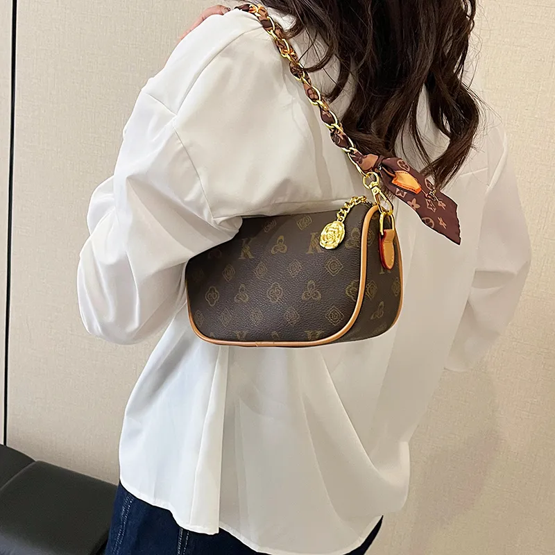 ZOGA PU Shoulder Bag Unisex Coffee/Brown-9