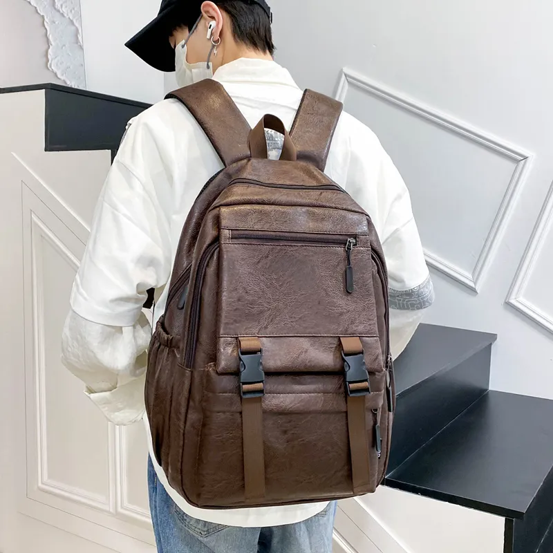 ZOGA PU Backpack Regular Unisex Multicolor-6