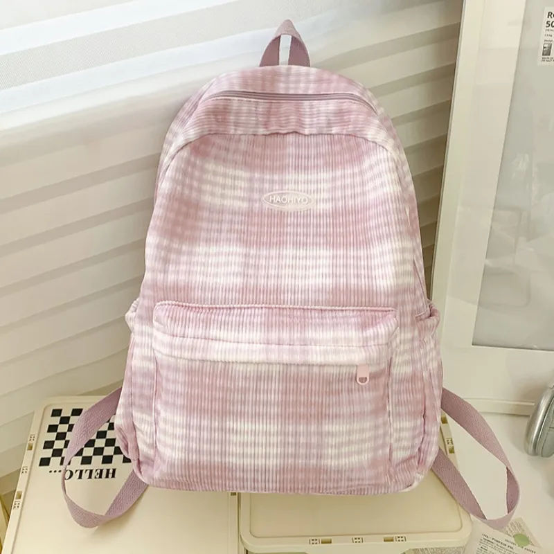 ZOGA Corduroy Backpack Women's Multicolor-11
