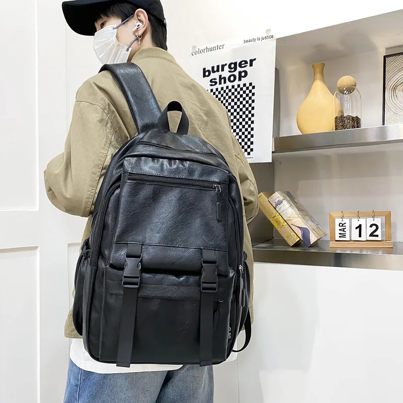 ZOGA PU Backpack Regular Unisex Multicolor-2