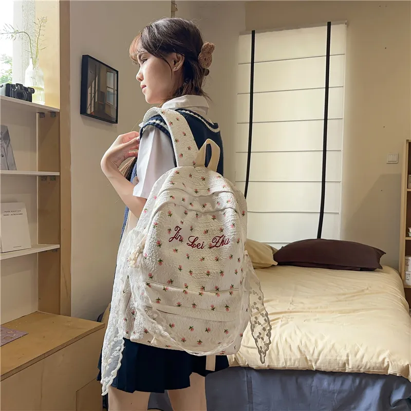 ZOGA Nylon Backpack Regular Unisex Multicolor-9