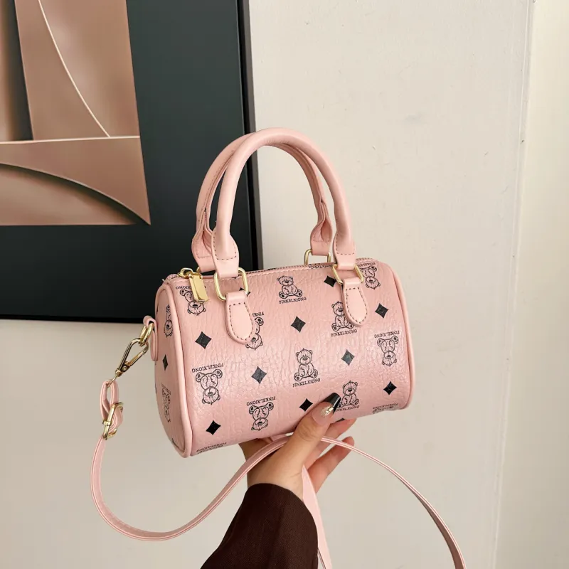 ZOGA PU Shoulder Bag, Crossbody Bag, Handbag Women's White/Black/Pink/Brown-11