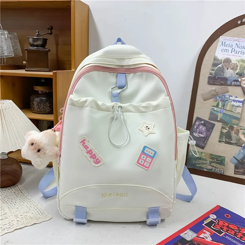 ZOGA Nylon Backpack Unisex Multicolor-4