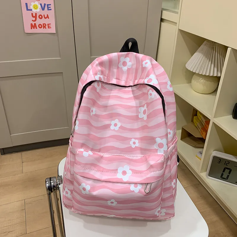 ZOGA Nylon Backpack Regular Unisex Multicolor-5