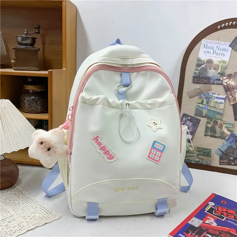 ZOGA Nylon Backpack Unisex Multicolor-5