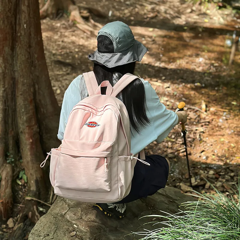 ZOGA Nylon Backpack Unisex Black/Pink/Purple/Blue/Yellow/Green-6