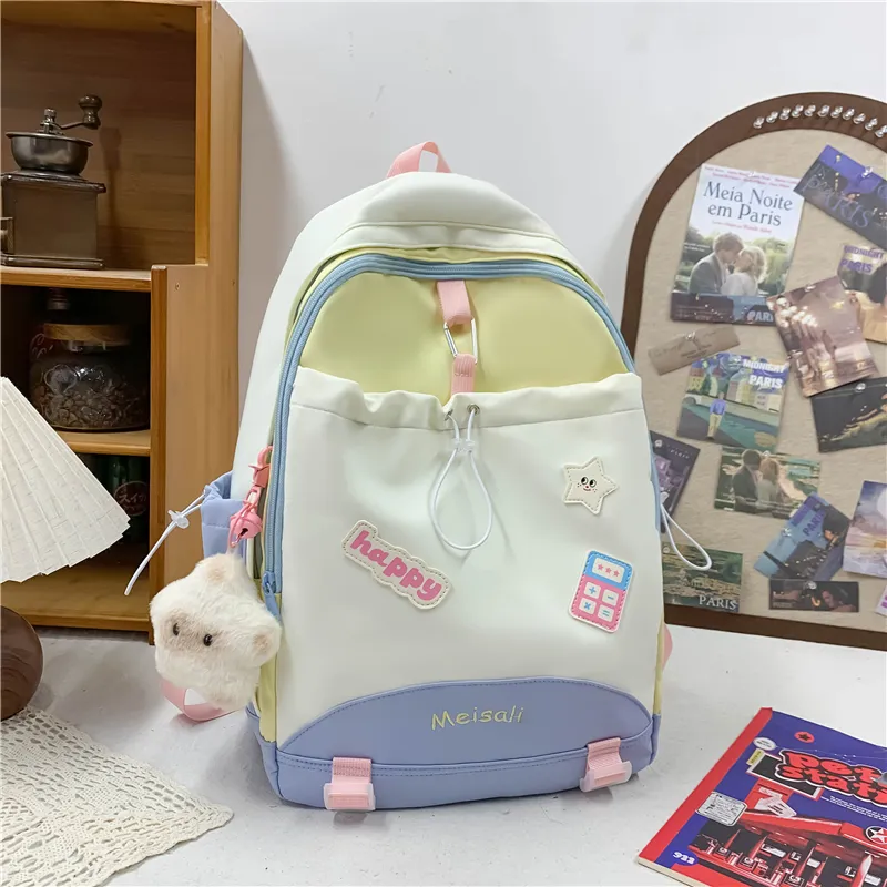 ZOGA Nylon Backpack Unisex Multicolor-11