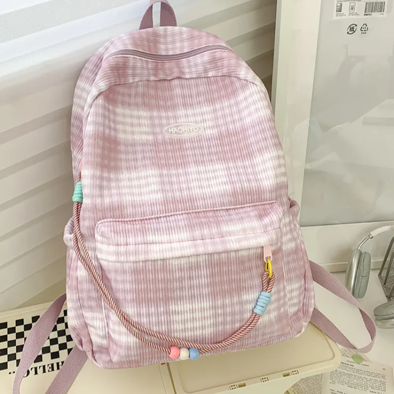 ZOGA Corduroy Backpack Women's Multicolor-10