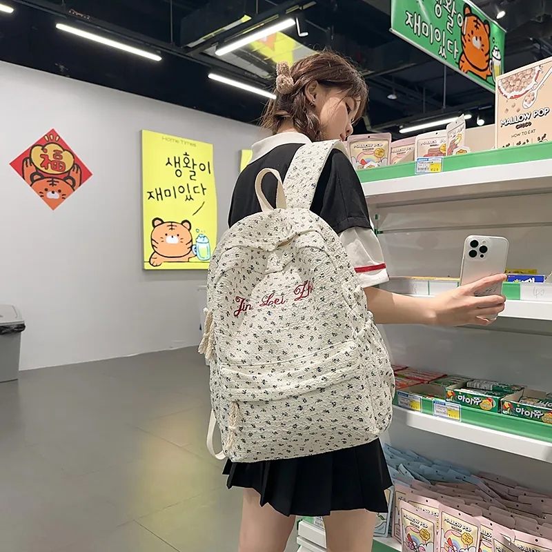 ZOGA Nylon Backpack Regular Unisex Multicolor-13