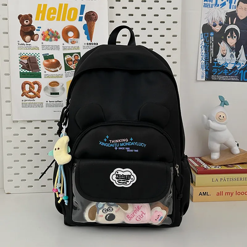 ZOGA Nylon Backpack Unisex Multicolor-3