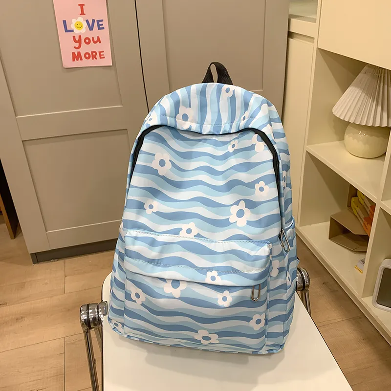 ZOGA Nylon Backpack Regular Unisex Multicolor-14