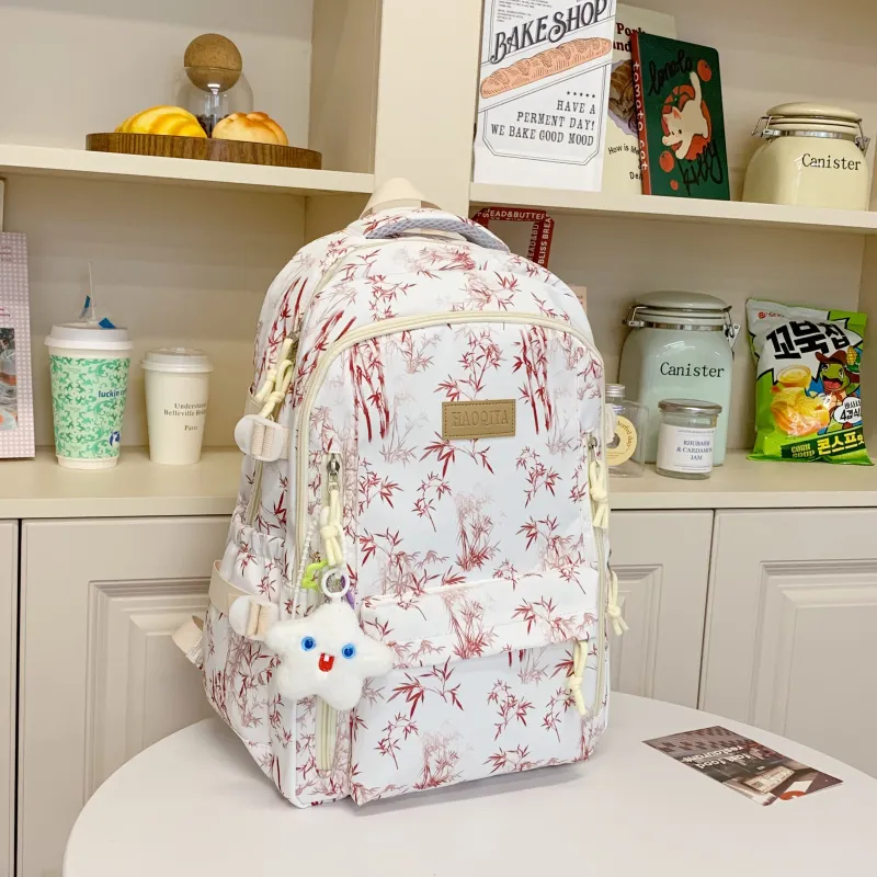 ZOGA Nylon Fabric Backpack Women's Multicolor-7