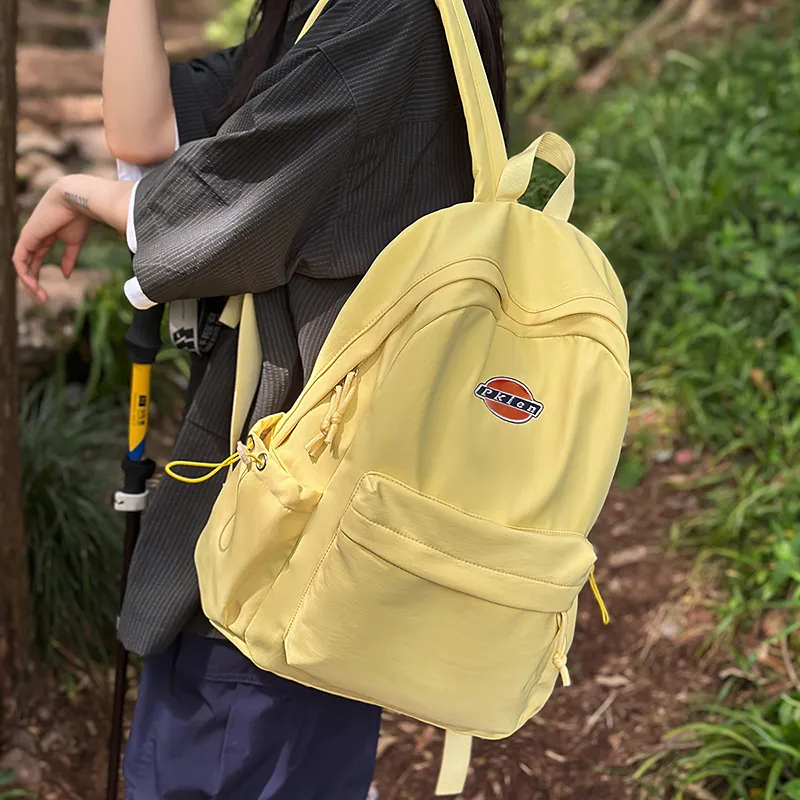 ZOGA Nylon Backpack Unisex Black/Pink/Purple/Blue/Yellow/Green-12