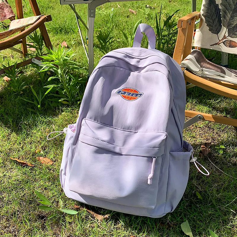 ZOGA Nylon Backpack Unisex Black/Pink/Purple/Blue/Yellow/Green-8