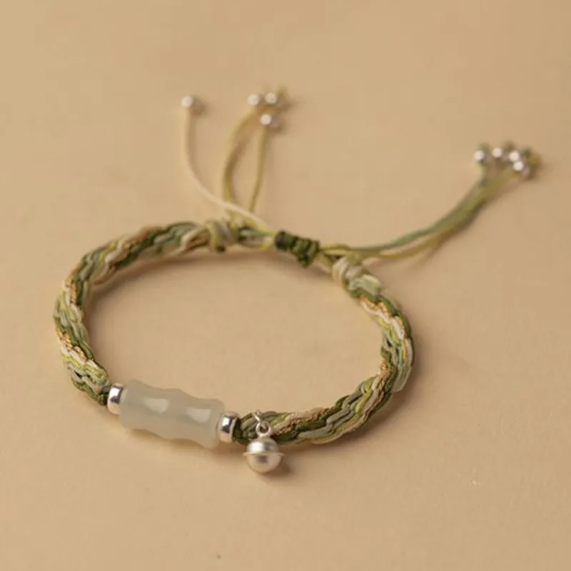 JOLLY SEASONS Chalcedony Jade Bracelets Unisex-4