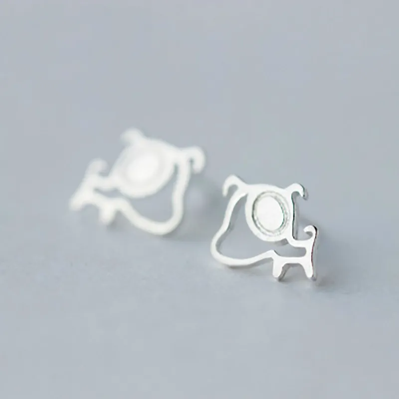 JOLLY SEASONS S925 Silver Stud Earrings Women's-1