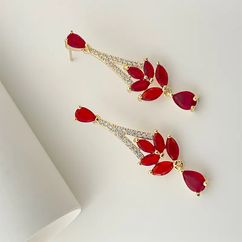 JOLLY SEASONS Copper Stud Earrings Women's-5