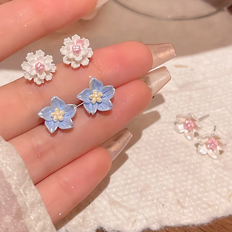 JOLLY SEASONS Resin Stud Earrings Women's-4